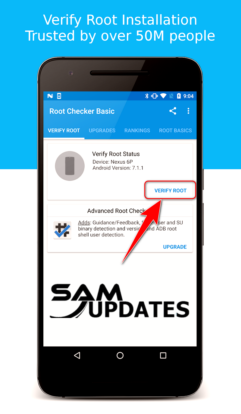 Follow the on-screen instructions to initiate the root detection process. The app will analyze your device's configuration and permissions to determine its root status.