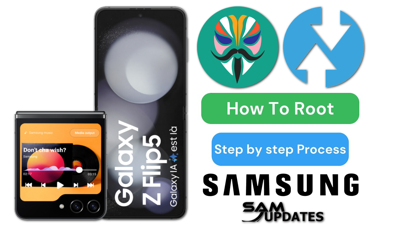 How to Root Samsung Galaxy Z Flip 5 using Magisk