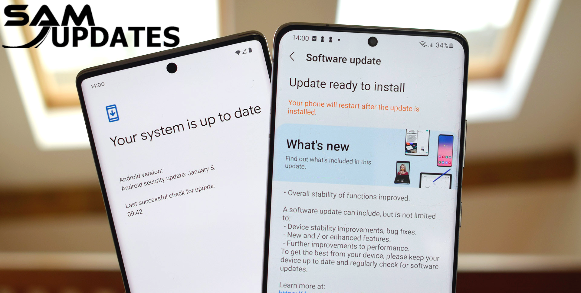 Updating One UI 6.1 Software via Standard OTA Method